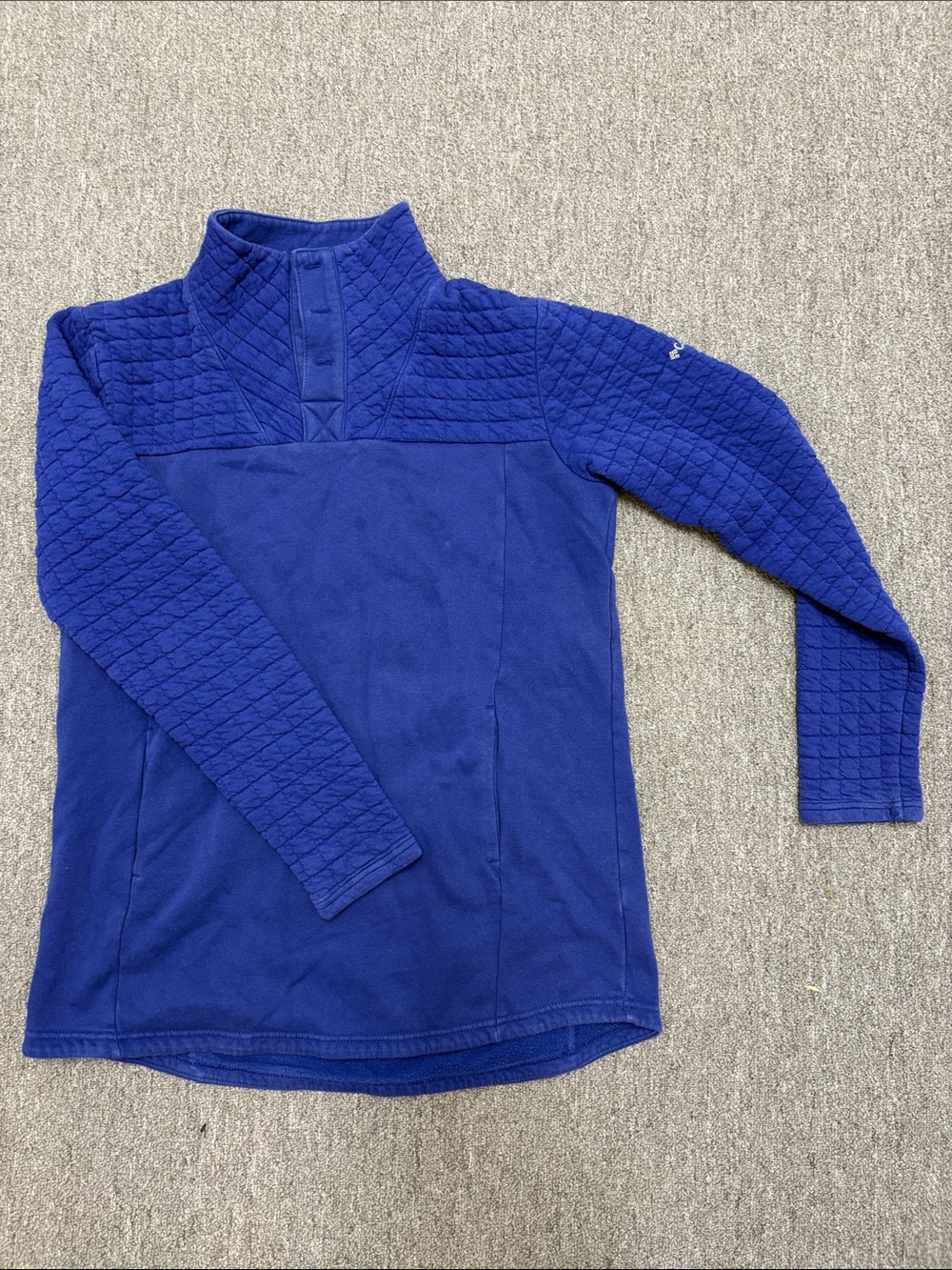 Columbia Quilted Navy Blue Women's Pullover